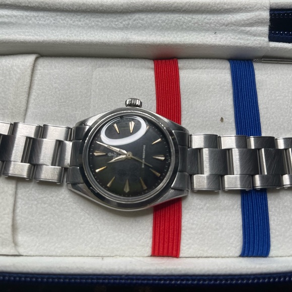 Tudor Oyster 7934 tropical dial with patina - 1962 - case by Rolex - Picture 5 of 10